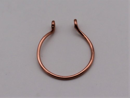 Abby Hook's Dainty Boho Ring - Reposition the loops, Contemporary Wire Jewelry, Loops, Wire Loop, Wrapped Wire Loop, turn the wire loops